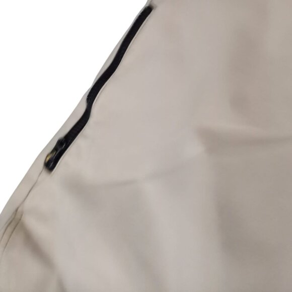 Old Navy Boys Size 10-12 Tech Pants - Light beige - Built-In Flex, Tapered Fit - Picture 6 of 8